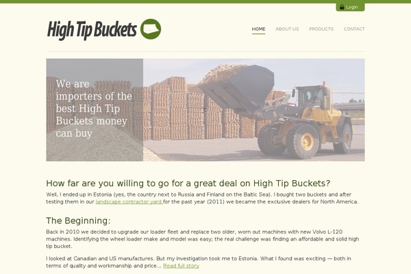 Propulsion theme site design template sample