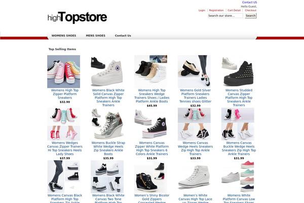 iCart theme websites examples