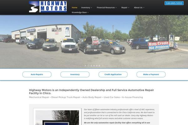 Automotive Car Dealership Business WordPress Theme theme site design template sample