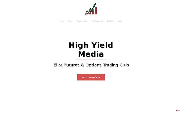Site using Stock Ticker plugin