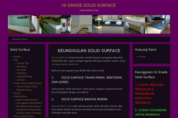 Eino theme site design template sample