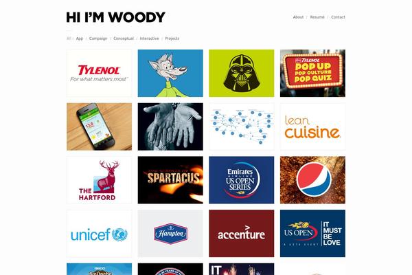 Garnish theme site design template sample