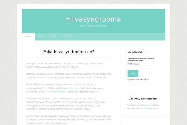 Lifestyle Pro theme site design template sample