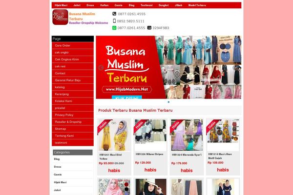 Minimarket theme site design template sample