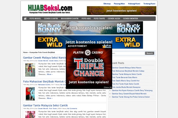 Square theme site design template sample