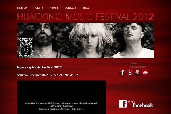 hijackingmusicfestival.com site used Bp-2012