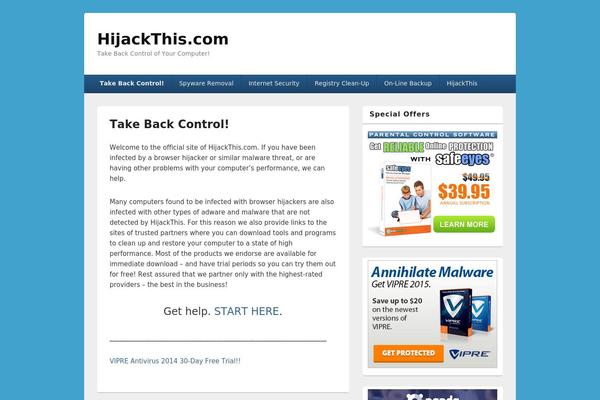 Catch Box theme site design template sample