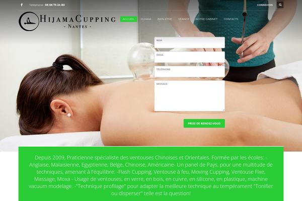 Kallyas theme site design template sample