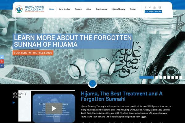 All Green theme site design template sample