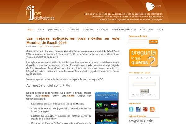 hijosdigitales.es site used Jemma