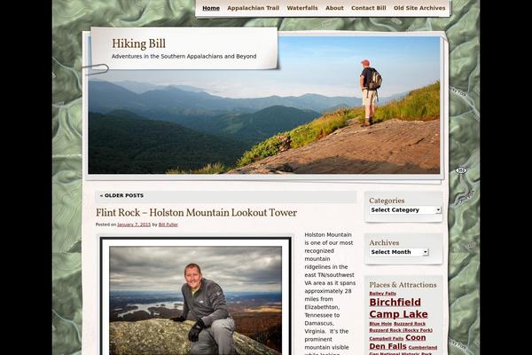 Adventure Journal theme site design template sample