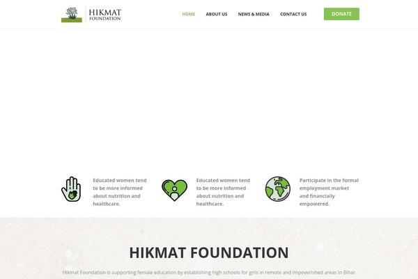 Charity-is-hope theme site design template sample