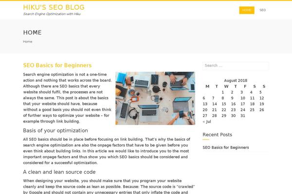 Nisarg theme site design template sample