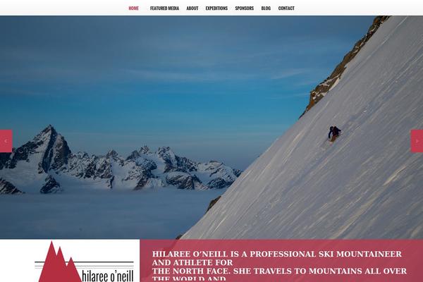 Scroller theme site design template sample