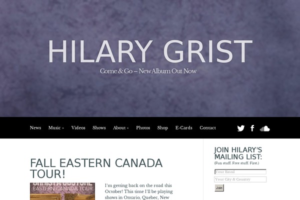 Harmony theme site design template sample