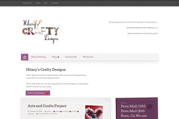 hilaryscraftydesigns.com site used Artificer