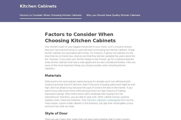 Sequential theme site design template sample
