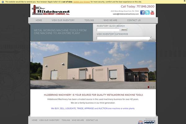 hildebrand theme websites examples