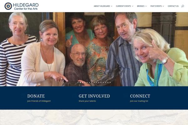 hildegardcenter.org site used Hildegard