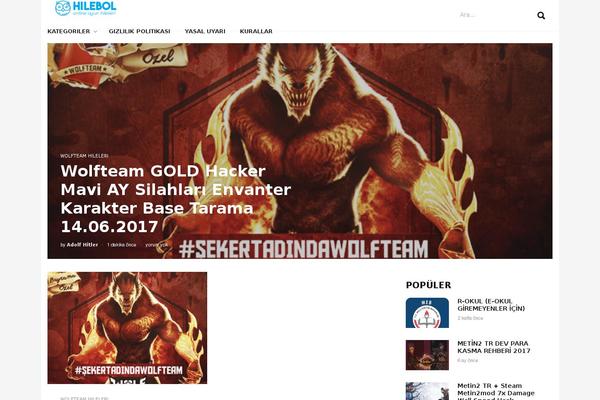 Ever theme site design template sample