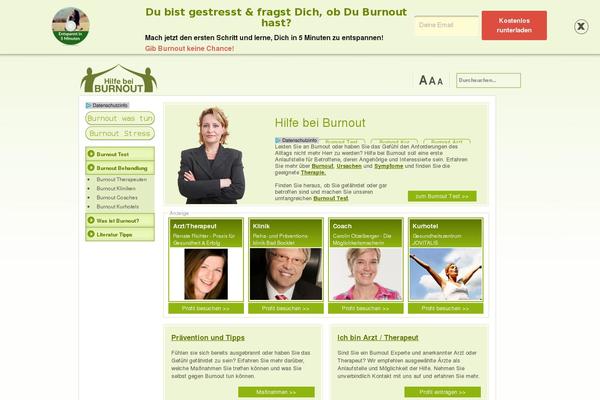 Site using JQuery Accordion Menu Widget plugin