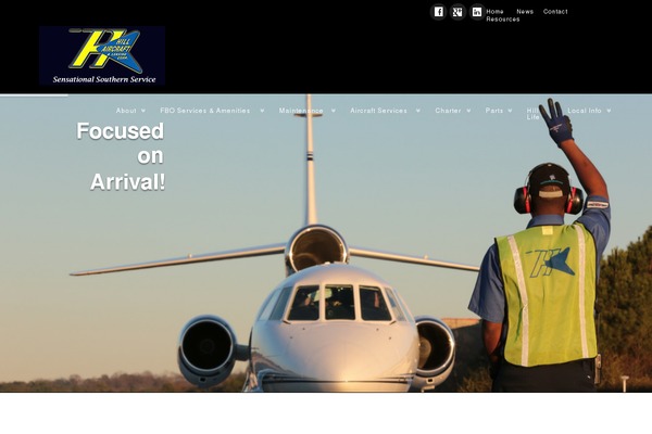 Site using Slide-anything plugin