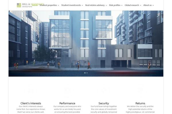 Hs theme site design template sample
