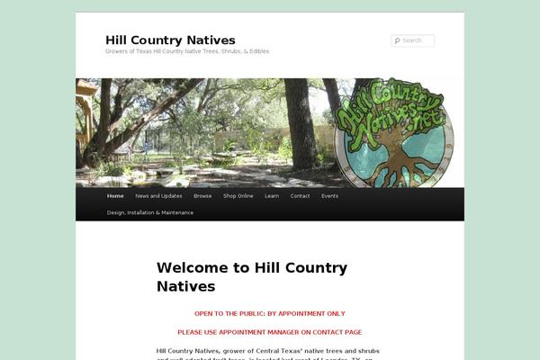 Twenty Eleven theme site design template sample