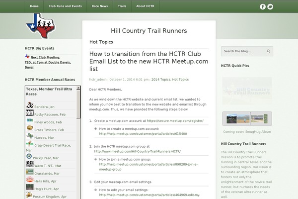 Seventeen theme site design template sample