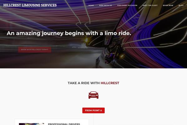 Hygge theme site design template sample