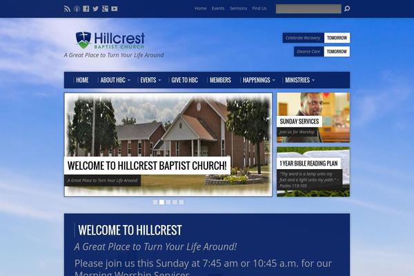 Resurrect theme site design template sample