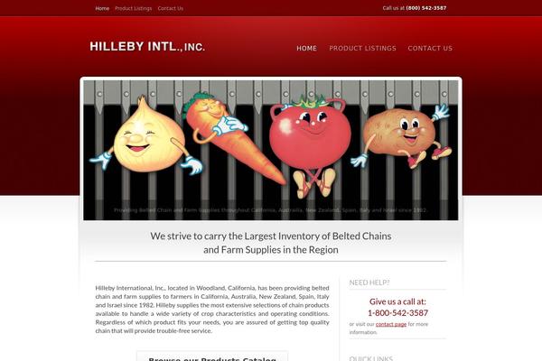 Arcadia theme site design template sample