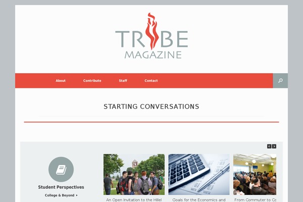 Vantage theme site design template sample