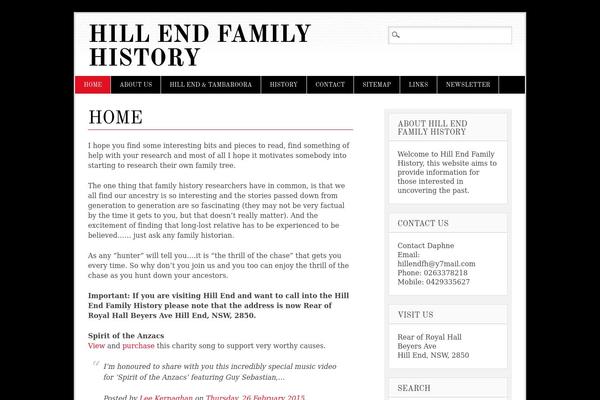 Diginews theme site design template sample