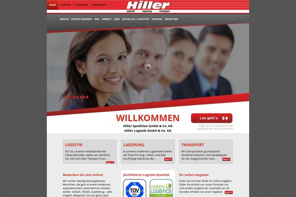 hiller-logistik.de site used Hiller