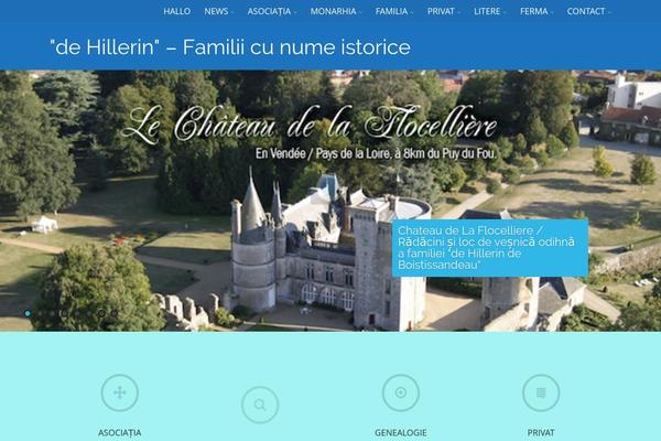 Asteria theme site design template sample