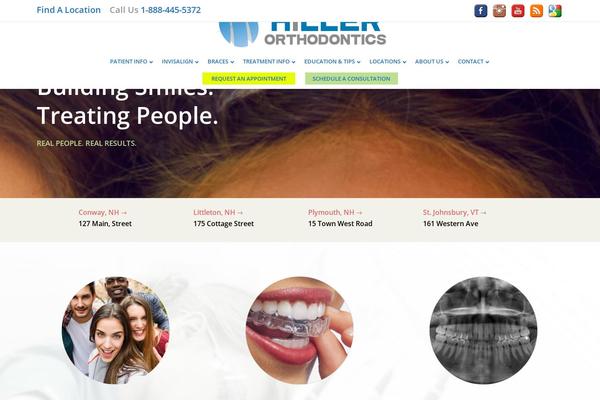 hillerortho.com site used Bb-theme-child