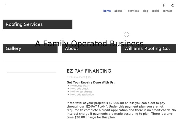 Boilerplate theme site design template sample