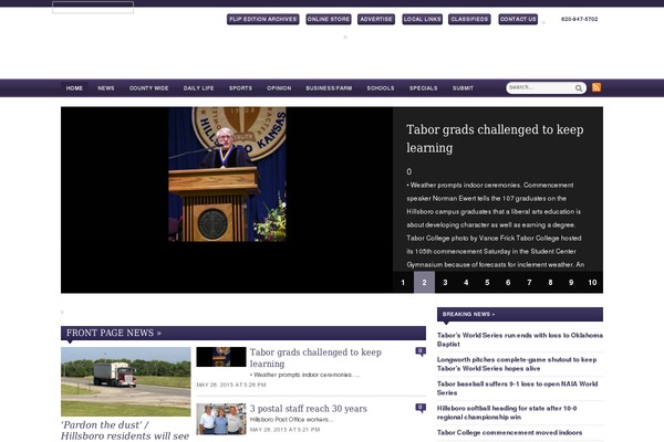 Site using Code Embed plugin