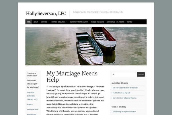 Organic Magazine theme site design template sample