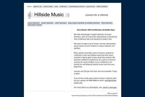 Thesis 1.8.4 theme site design template sample