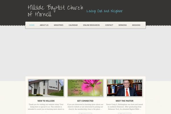 Blessing-child theme site design template sample