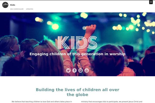 hillsongkids.com site used Hillsong