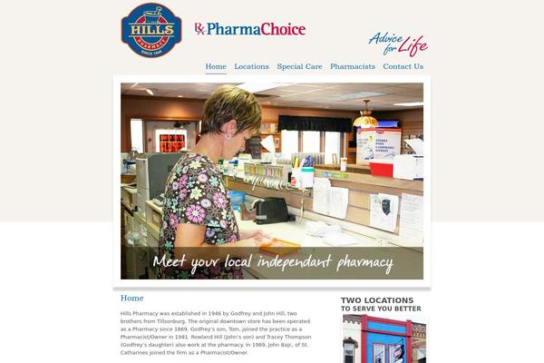hillspharmacy.ca site used Hills