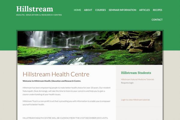 Going Green Pro theme site design template sample