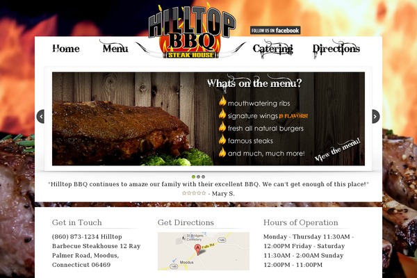 hilltopbbq theme websites examples