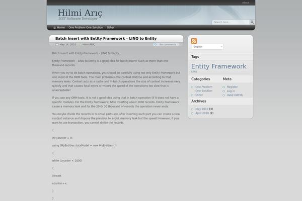 Arjuna X theme site design template sample