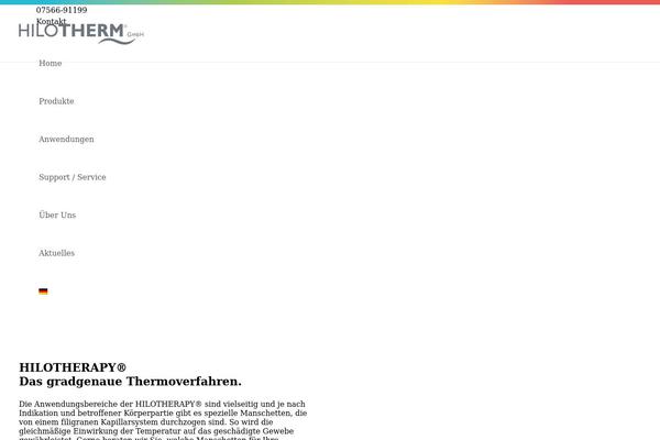 Impreza theme site design template sample