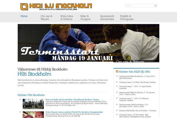 hiltibjj.com site used Gymedge