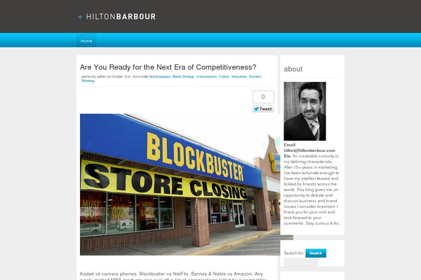 hiltonbarbour.com site used Slick-red